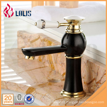 Quality sanitary ware black bathroom basin faucet mixer